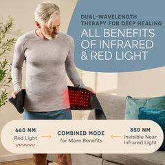 LifePro belt with remote control enables simple session adjustments.