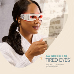 LifePro Rejuvaglow under-eye puffiness mode targeting tired eye area