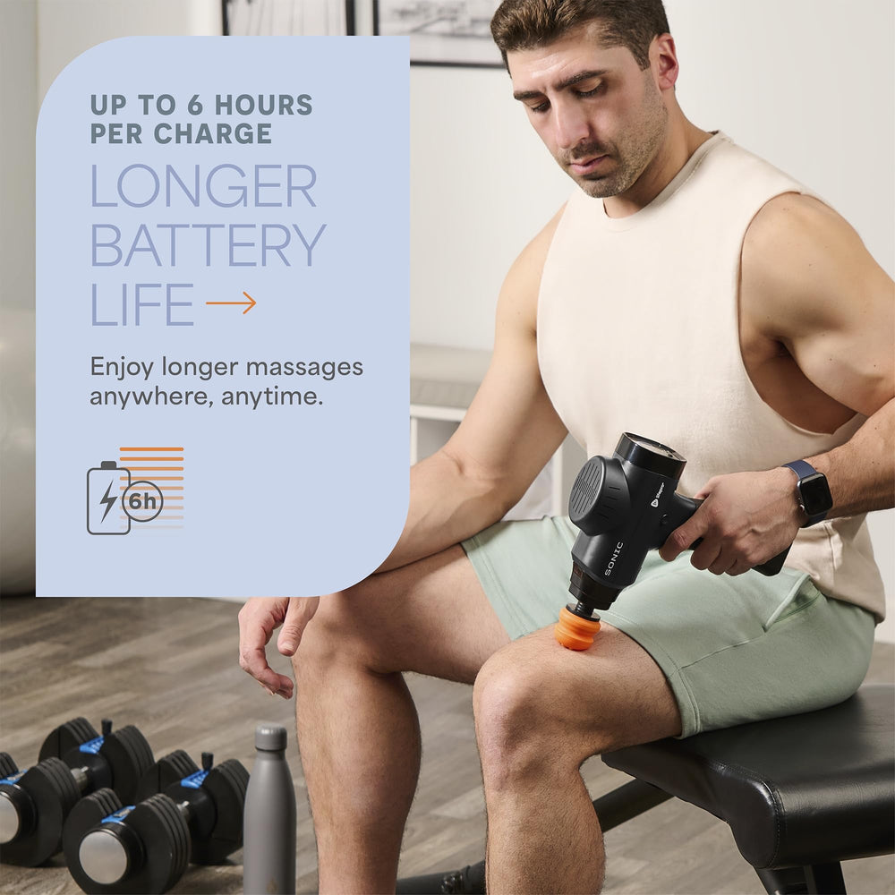 Long runtime up to six hours on a single charge for uninterrupted sessions.