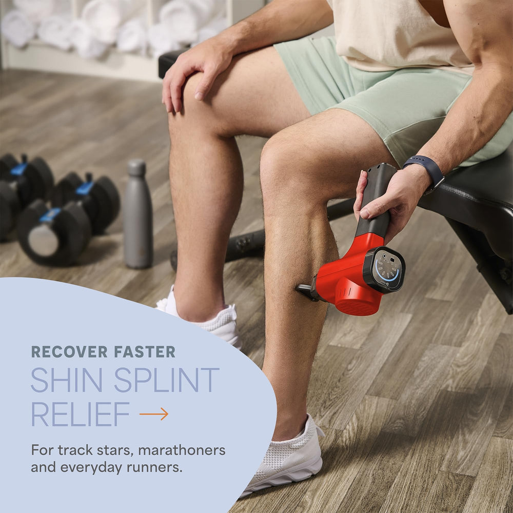 LifePro Sonic massager on 5-speed settings for customizable recovery
