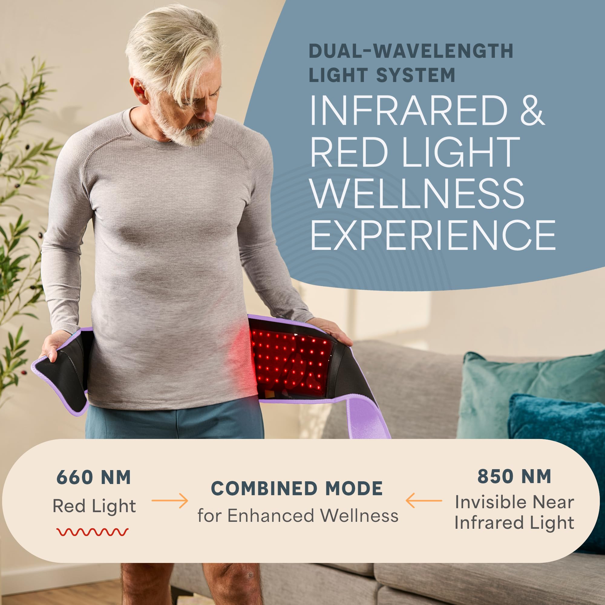 LifePro USB-powered belt provides on-the-go wellness and easy charging.