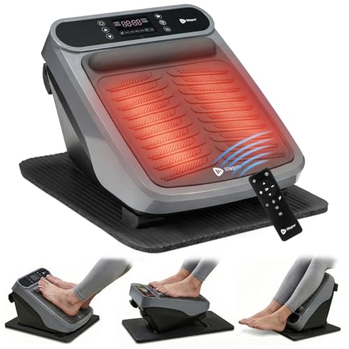 LifePro VibraFlow foot massager with remote for easy session control and relief.