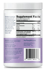 Life's First Naturals Pro Extra Strength powder label highlighting natural ingredients for gut health.