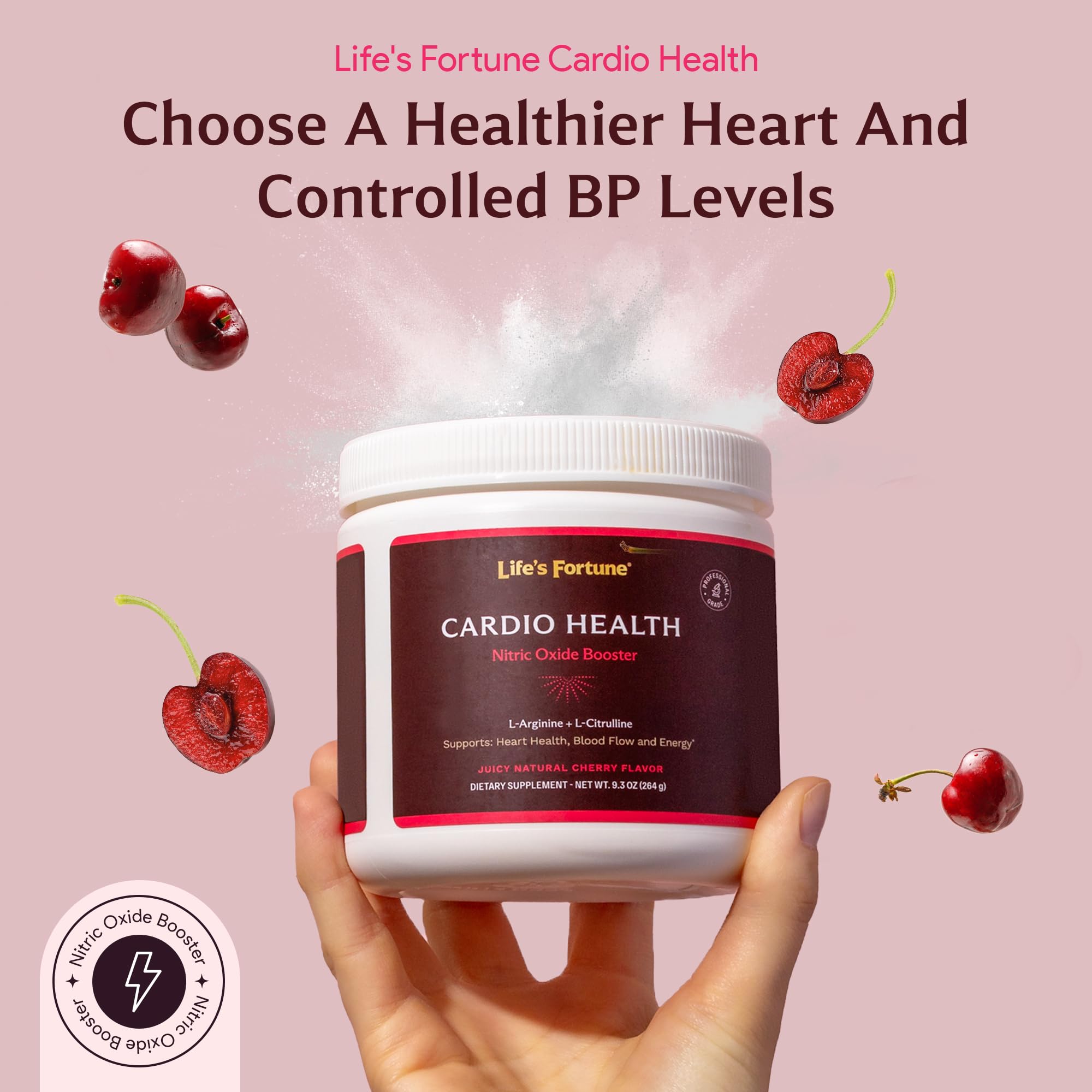 Life's Fortune ingredient blend close-up highlights perilla seed extract for overall body support.