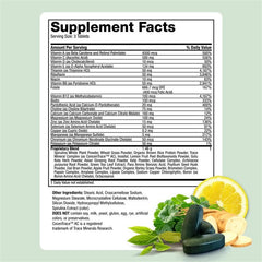 Life's Fortune vegetarian tablets close-up for plant-based daily nourishment.
