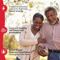 LifeSeasons Blood Nourish-R capsules shown for daily use