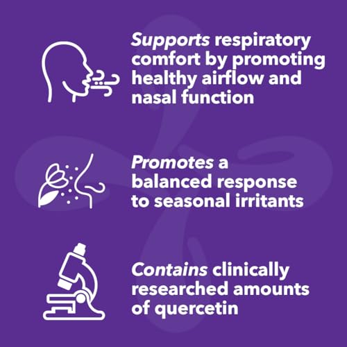 LifeSeasons Breathe-X capsules close-up highlighting quercetin and bromelain ingredients.