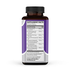 Close-up of Immuni-T capsules highlighting plant-based ingredients.