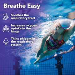 LifeSeasons Lung Capaci-T packaging highlighting a comprehensive formula with CoQ10 and NAC.