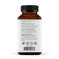 Serving suggestion showing three Masculini-T capsules daily for ongoing energy.