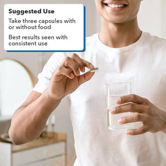 Seasoned packaging image of LifeSeasons product emphasizes quality and purity.