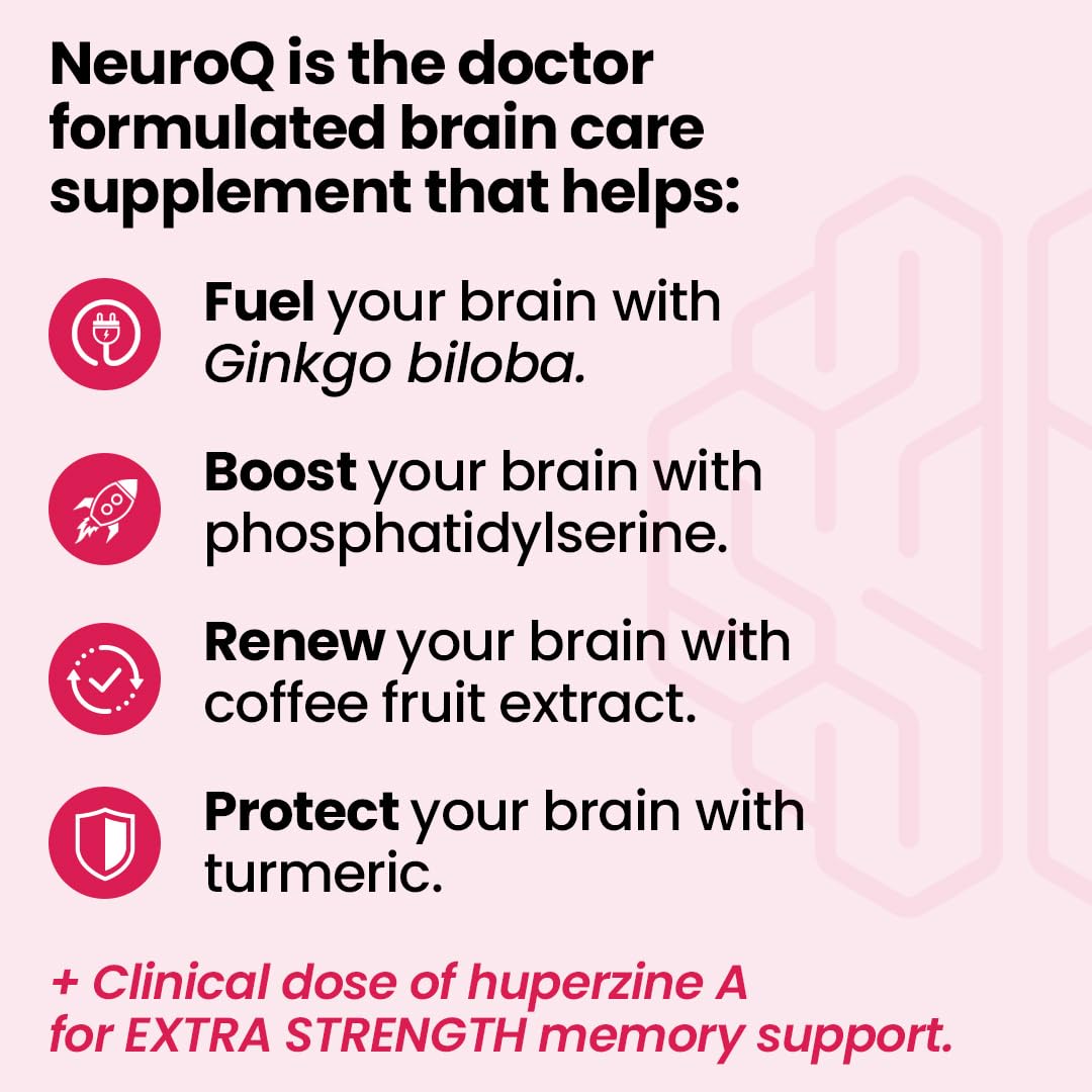 LifeSeasons NeuroQ capsules close-up suggesting enhanced memory and focus