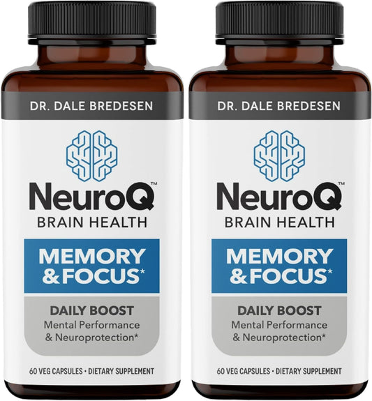 LifeSeasons NeuroQ Memory & Focus bottle supports daily cognitive function.