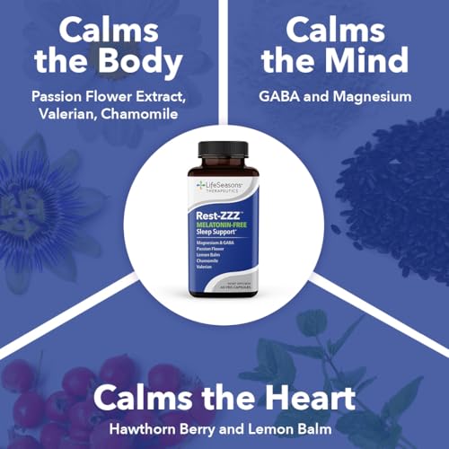 LifeSeasons Rest-ZZZ chamomile flowers evoke soothing aroma for restful nights