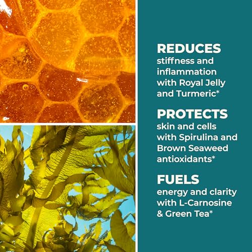 Close-up of Stem Boost-R capsules highlighting antioxidant ingredients.