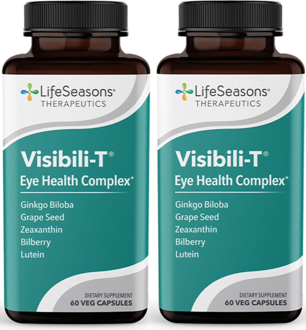 LifeSeasons Visibili-T eye health bottle for daily visual support