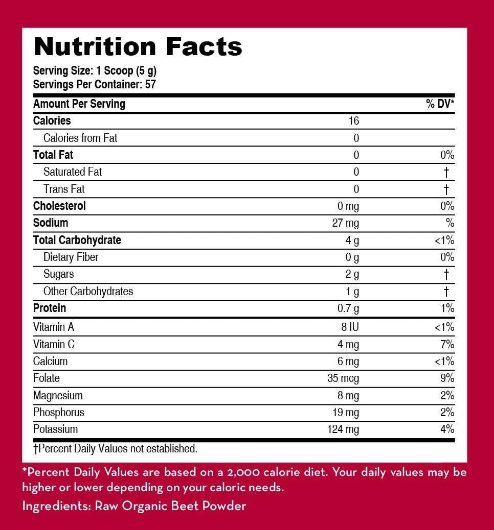 LifeSource Vitamins Organic Beet Root Powder packaging highlighting California-sourced ingredients