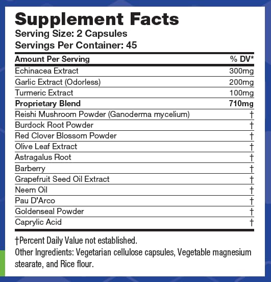LifeSource Vitamins Throat Support label close-up highlighting proprietary blend for relief.