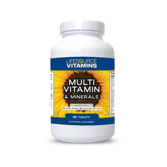 LifeSource Vitamins bottle front shows complete daily nourishment.