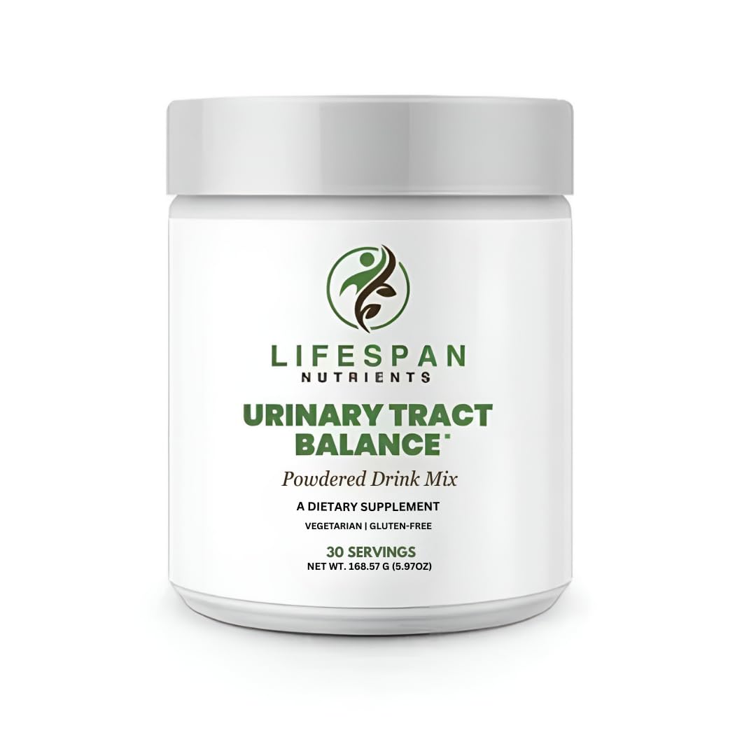 LifeSpan Nutrients D Mannose Cranberry Probiotics bottle shows complete urinary support for daily use