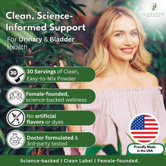 LifeSpan Nutrients packaging reflects purity in a GMP-certified formulation
