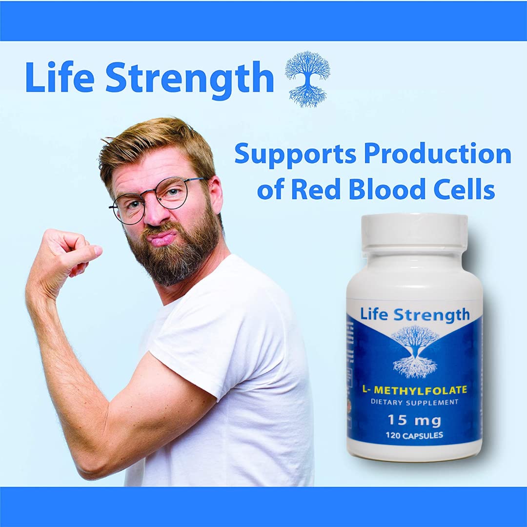 LifeStrength label highlights Non-GMO and Gluten-Free formulation.