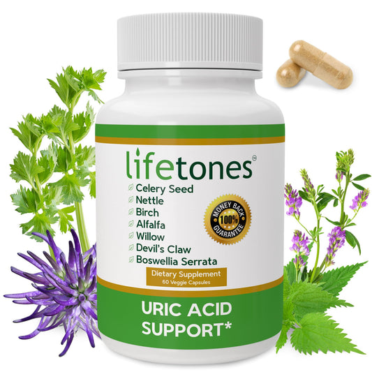 Life Tones Celery Seed capsules for convenient daily intake