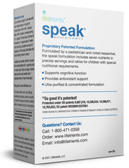 Closeup of Lifetrients Speak softgels highlighting easy-to-swallow design.