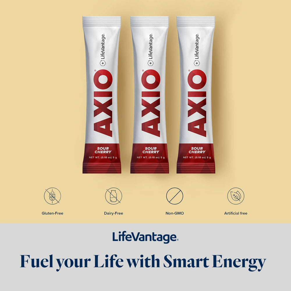 LifeVantage AXIO green tea and B vitamins packet for clean energy