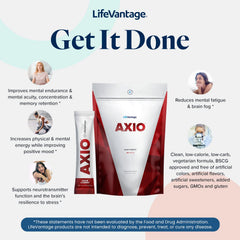 LifeVantage AXIO nootropic ingredients like L-theanine and DMAE