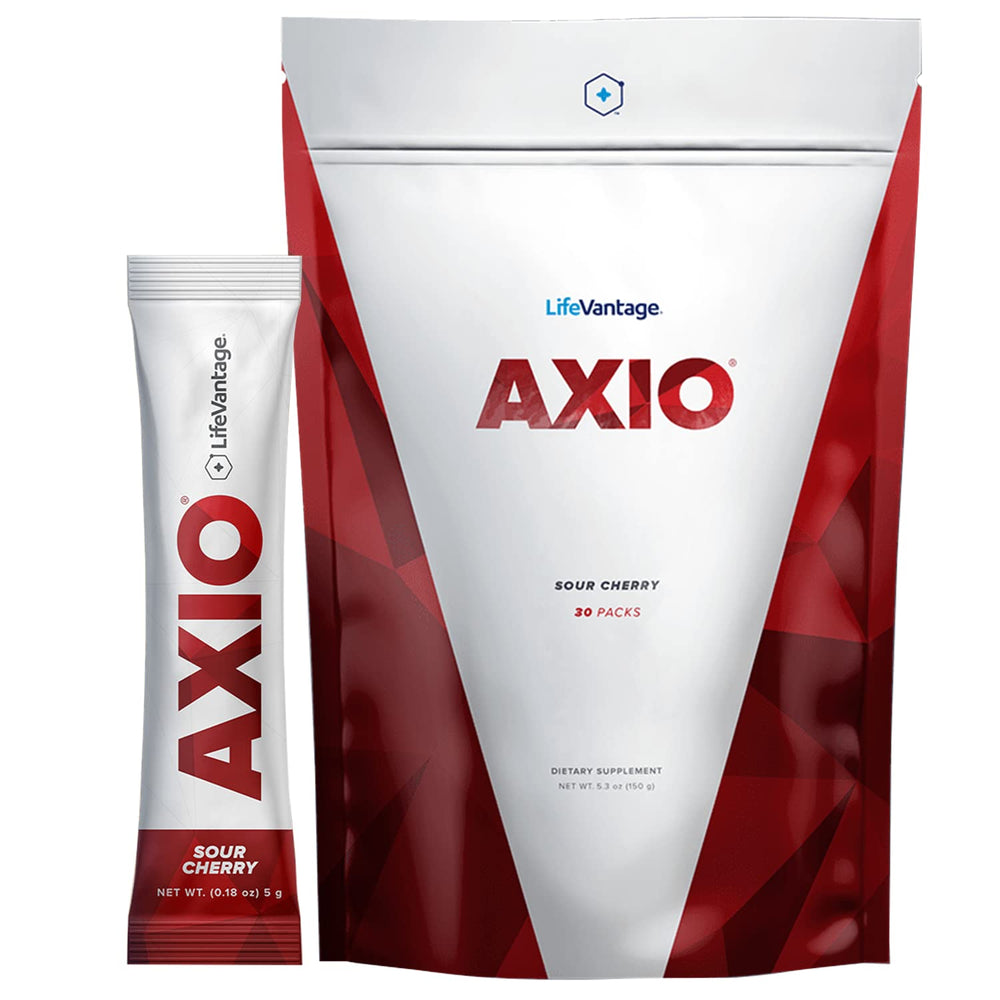 LifeVantage AXIO regular energy drink packet for focused daytime energy