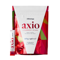 LifeVantage AXIO regular energy drink powder packets for on-the-go focus