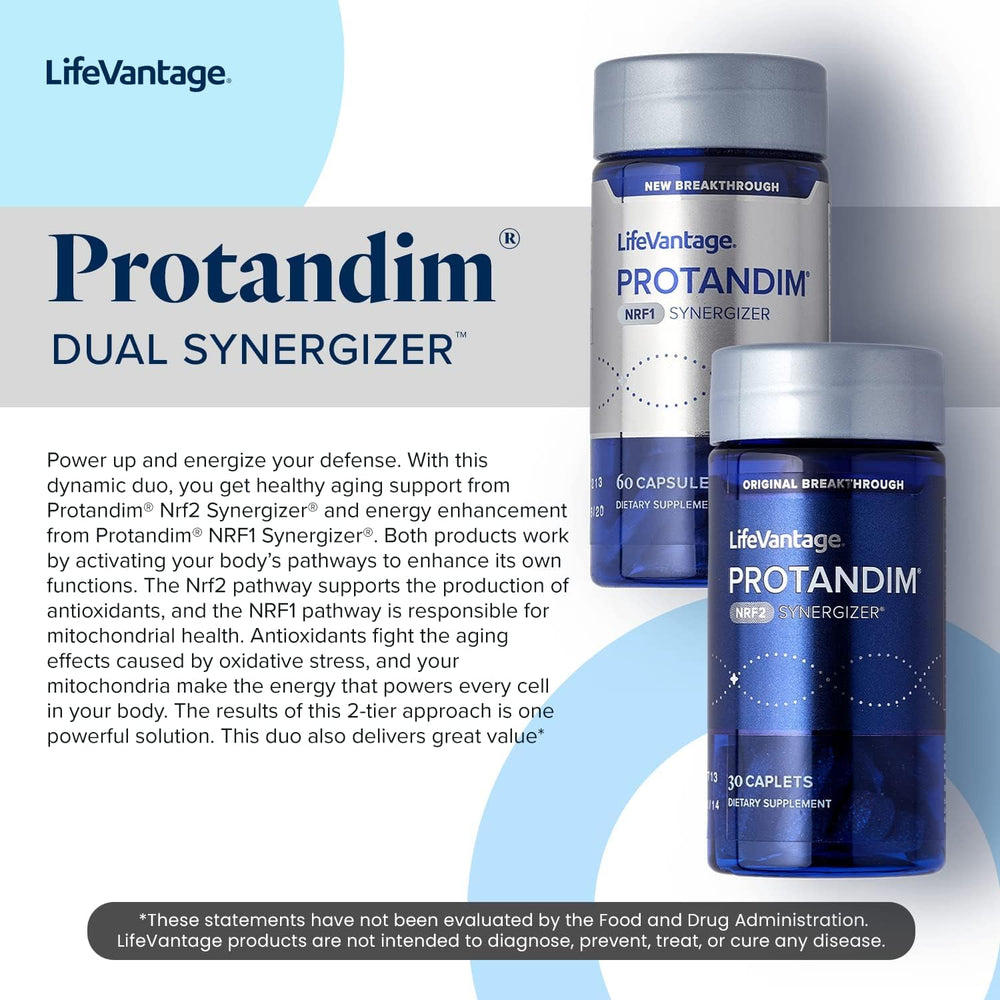 LifeVantage Protandim label detail highlights vegan and gluten-free formula