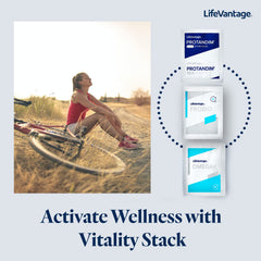LifeVantage Travel Kit compact display showing portable vitality solutions