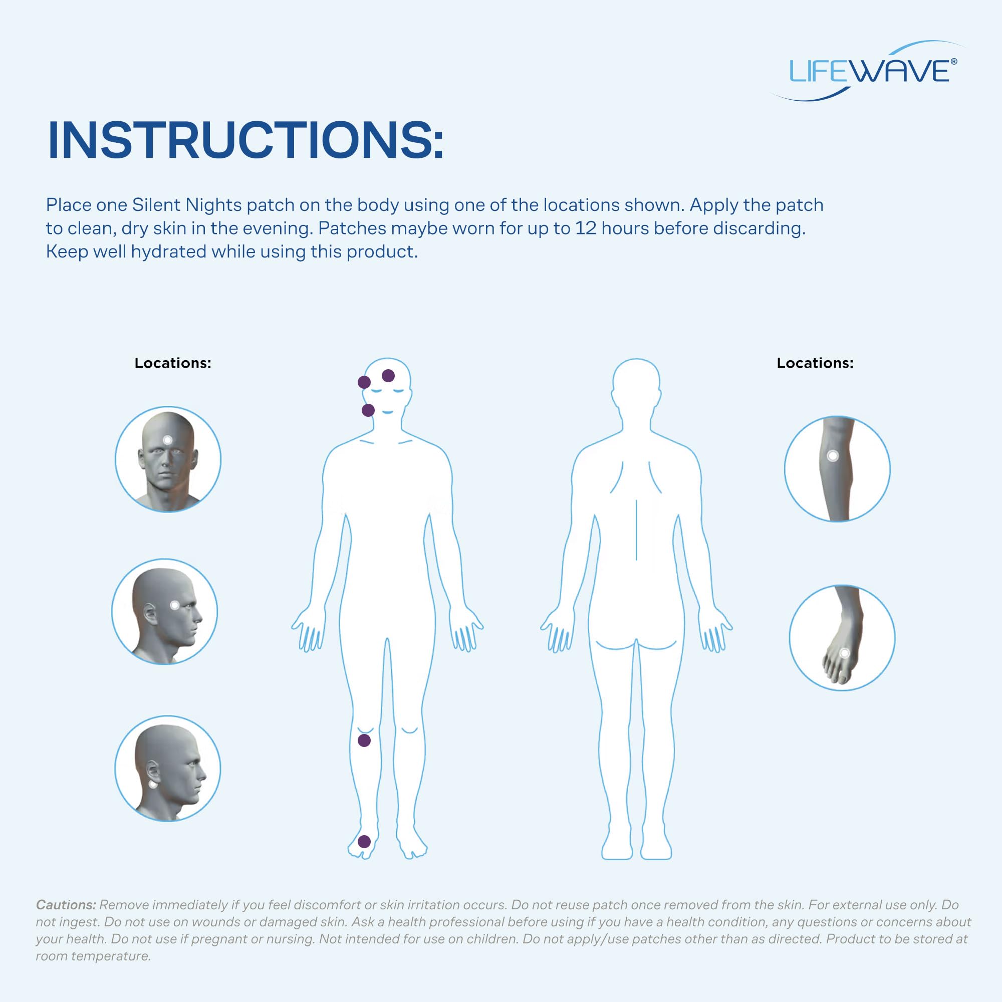 LifeWave sleeve-pack display showing compact packaging for travel use.