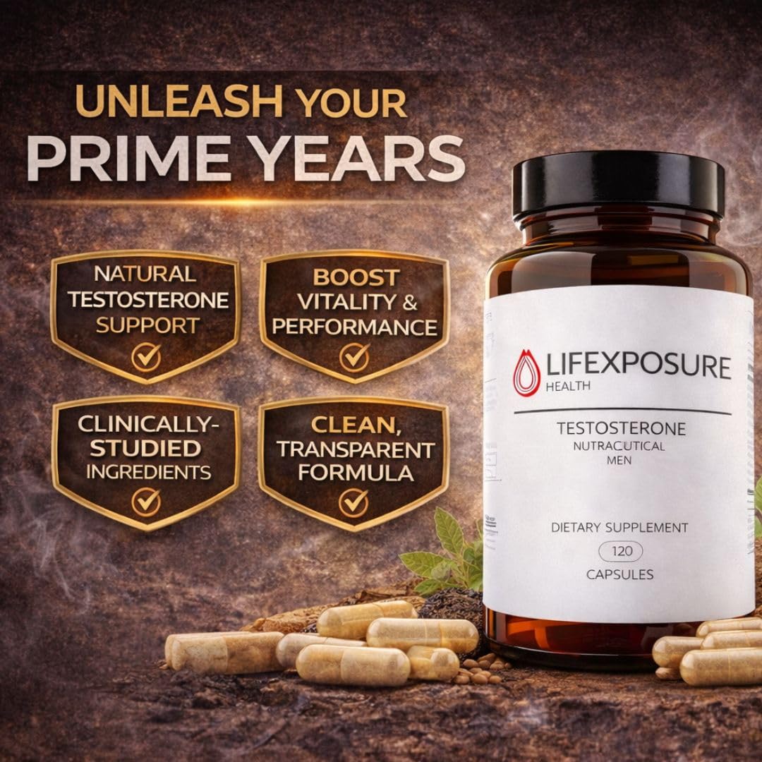 Lifexposure Health PrimaVie Shilajit capsules highlighting lean muscle support