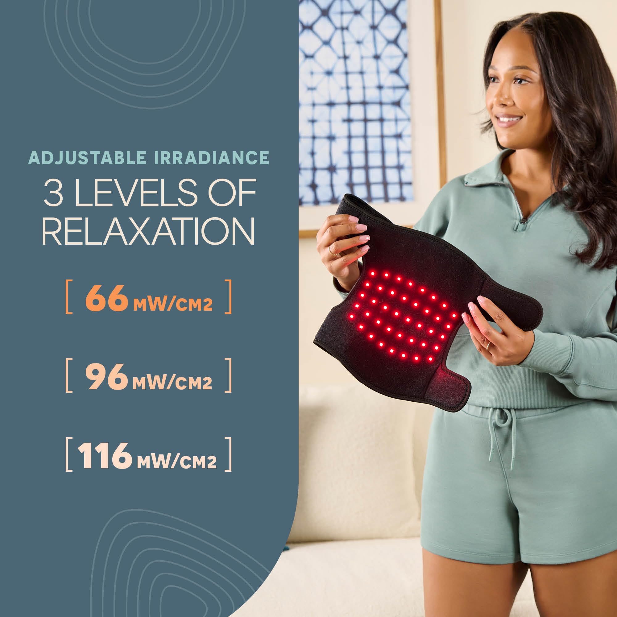 LifePro 10Hz pulsed mode adds session variety for recovery.