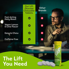 Lift Glucose tube in a gym bag ready for workouts