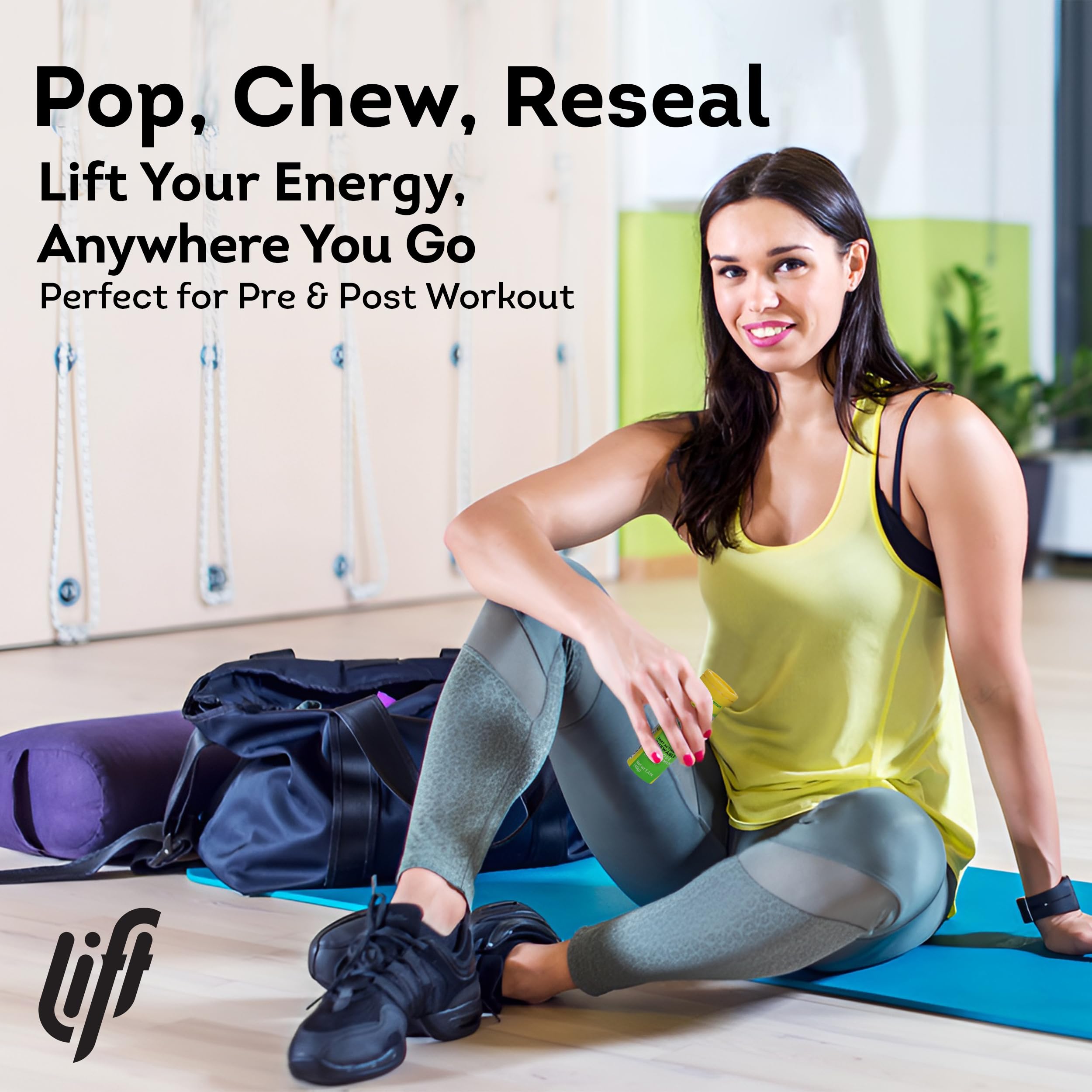 Lift Glucose travel-pack compact packaging ideal for trips