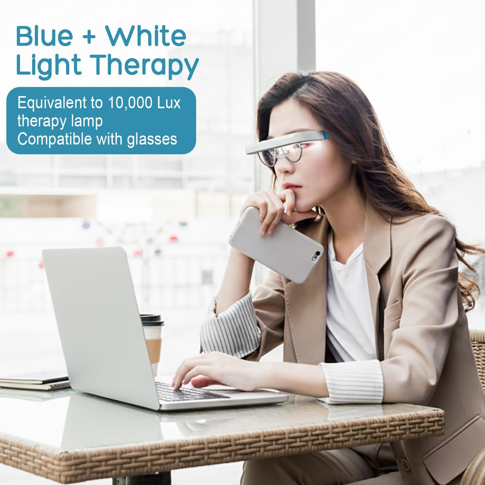 Light Therapy Glasses built-in timer for flexible session lengths.
