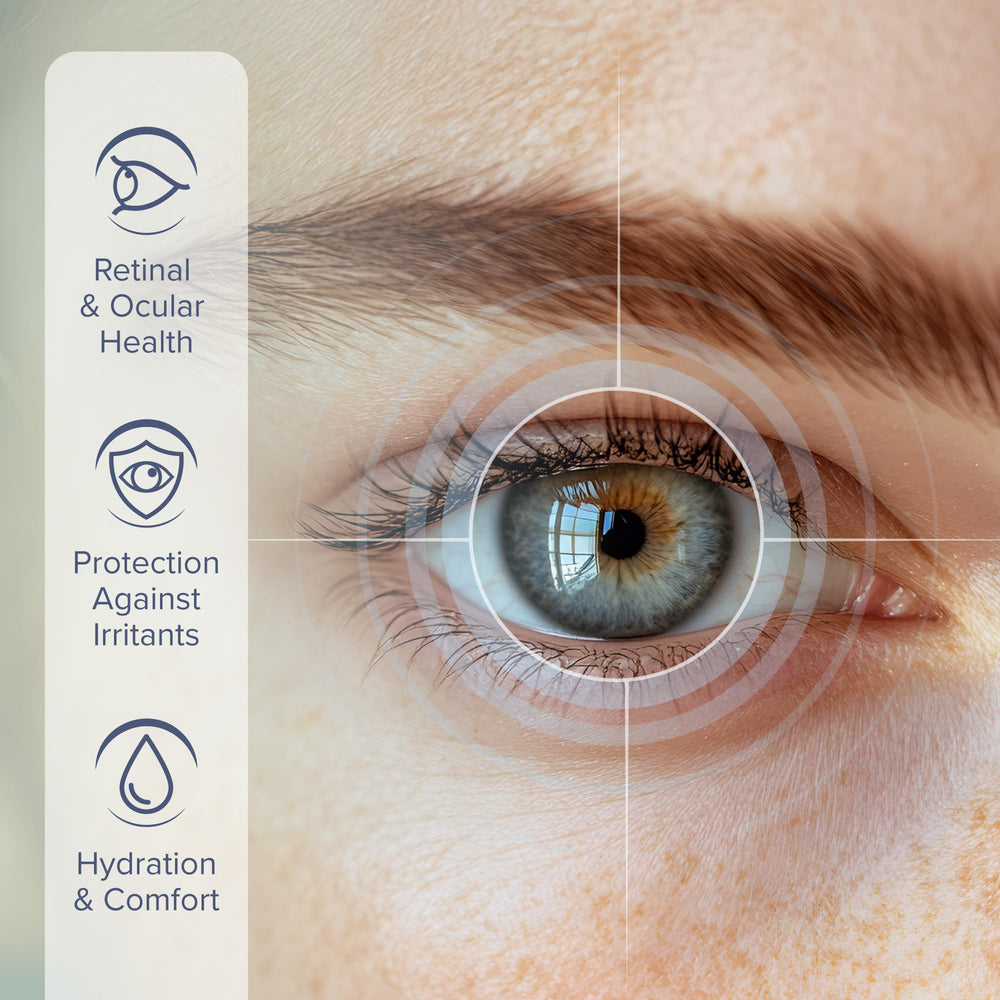 Detail of Lightbody Total Eye Health+ lutein-zeaxanthin for macular pigment support.