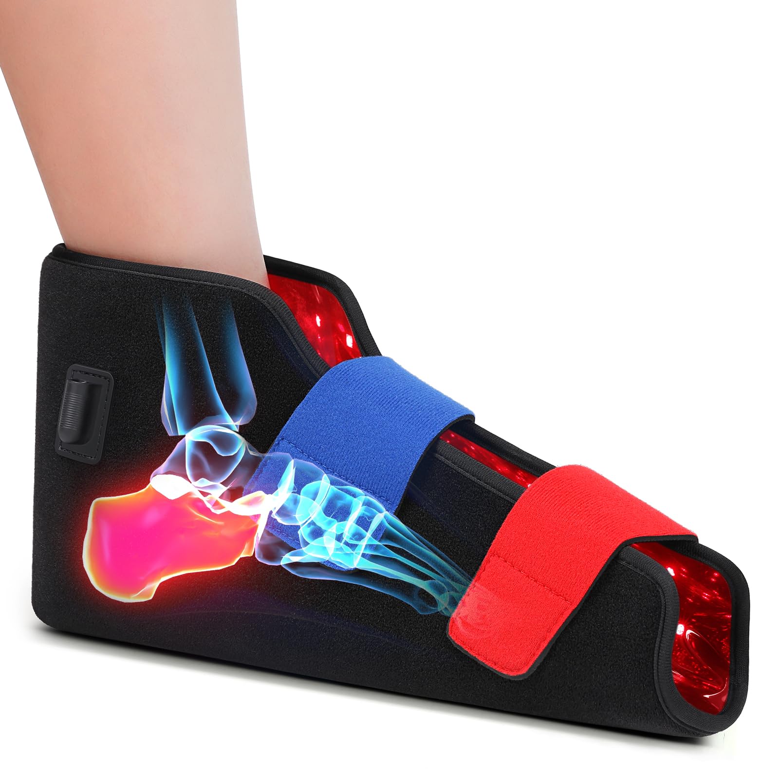 Lightium foot wrap easy-clean design suitable for daily use.