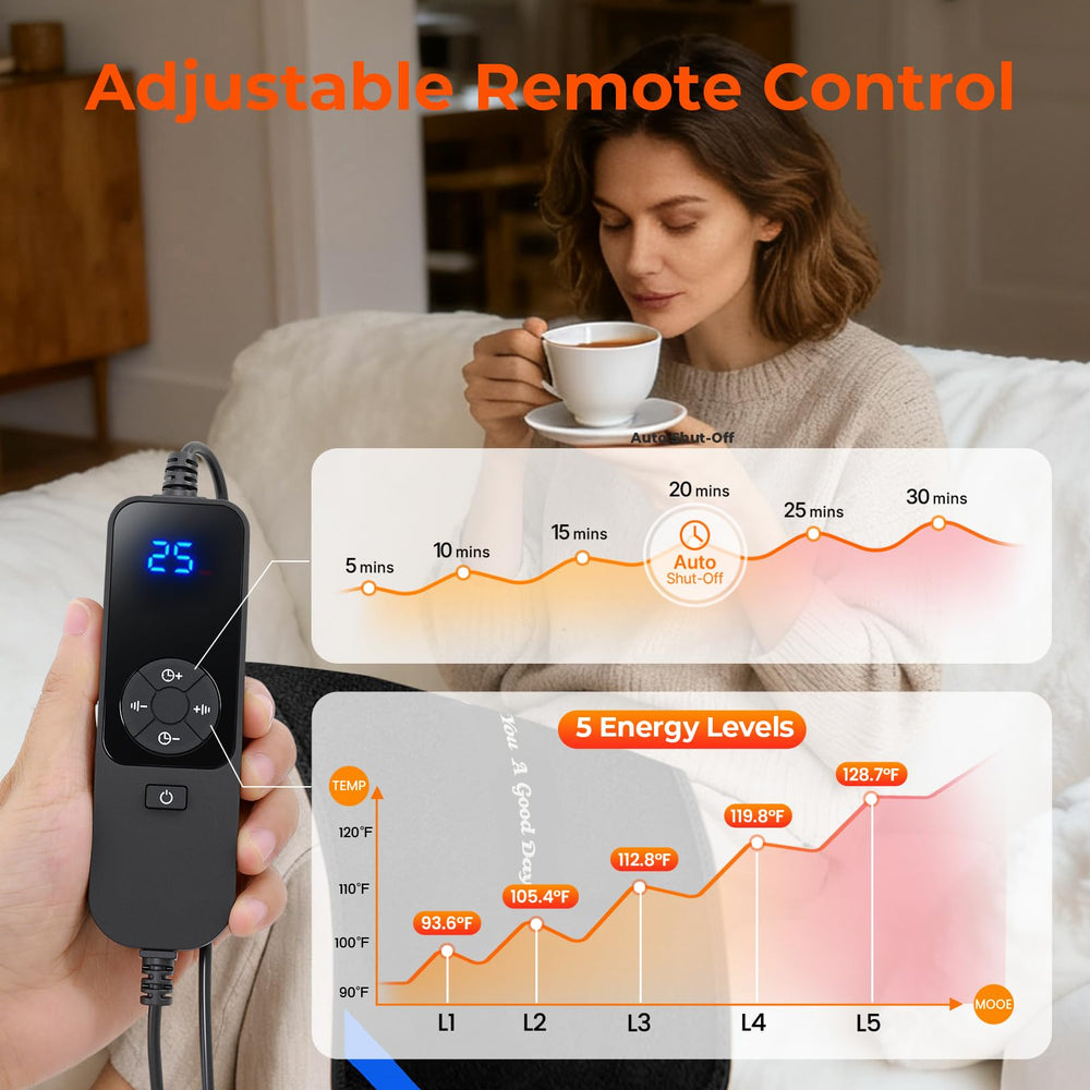 LIGHTIUM timer offers 5–30 minute options for flexible use