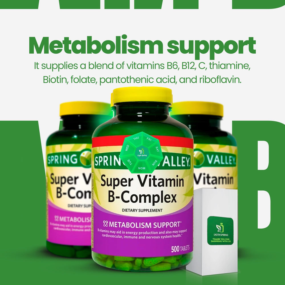 LightSpring bottle highlights 250 tablets for long-term supply.