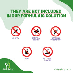LightSpring Equate immune support feature suggests antioxidants for wellness.