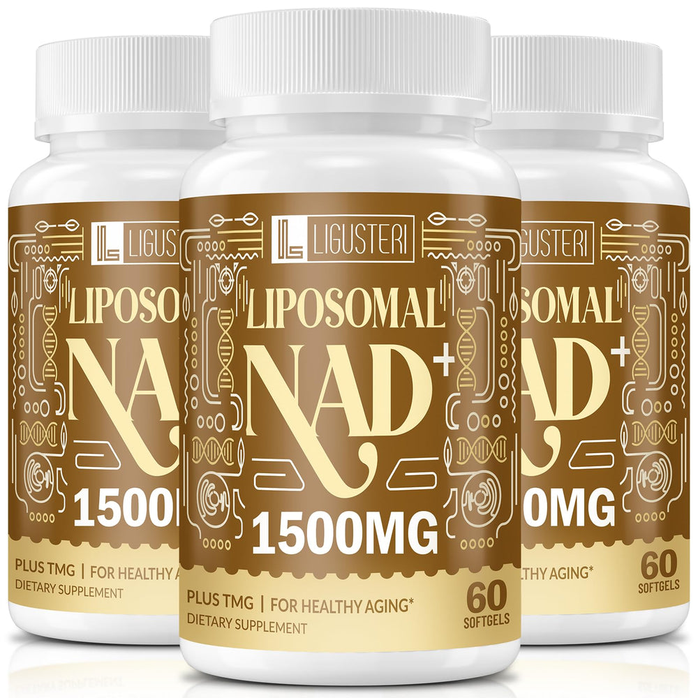 LIGUSTERI liposomal NAD+ bottle front view for daily energy support