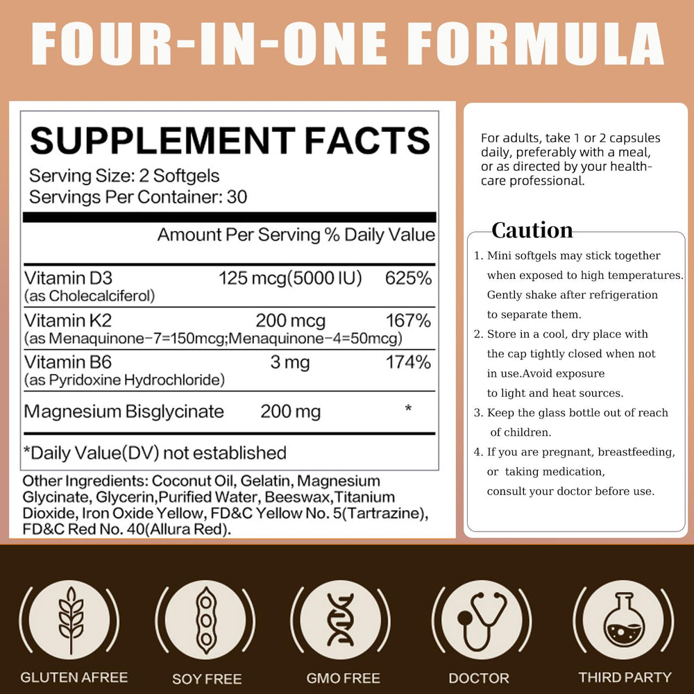 LIIFE D3 K2 capsules close-up showcasing vegetarian capsules for easy daily supplementation