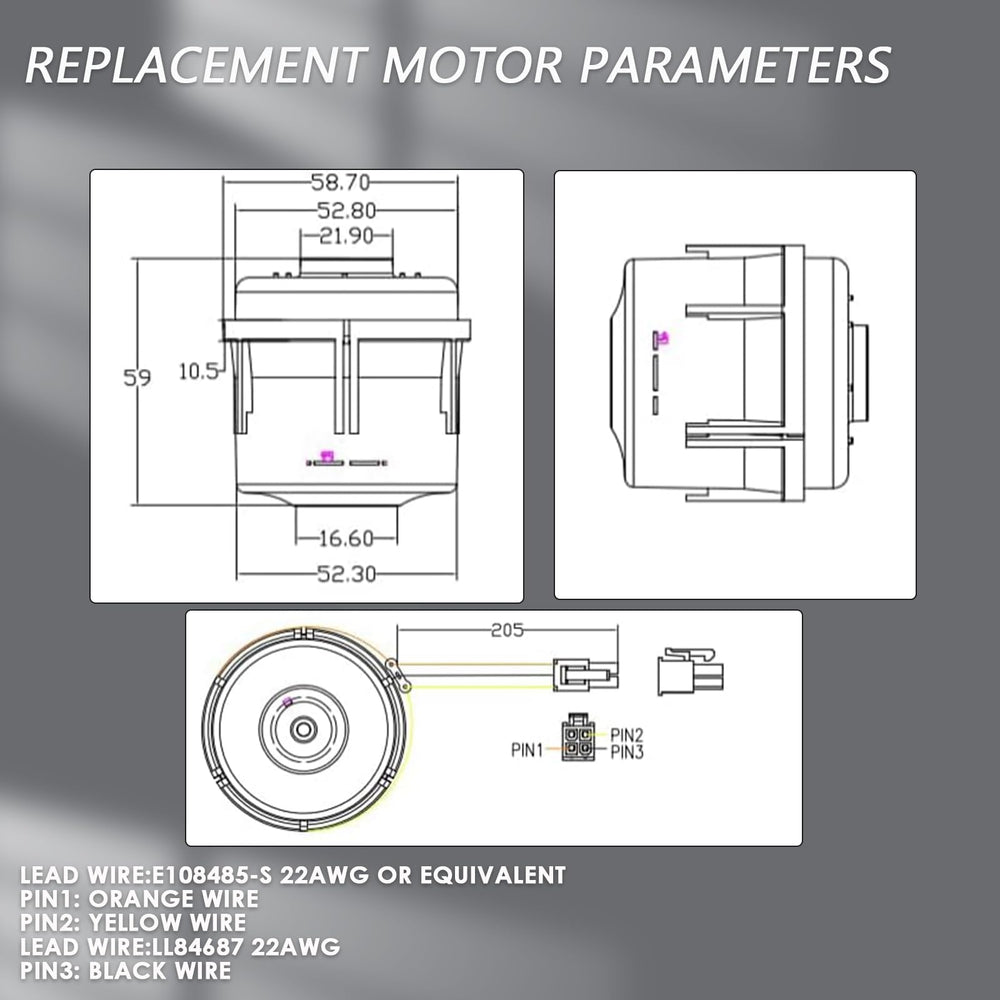 LiL DiHo AirSense motor test-fit image, ensures proper alignment.