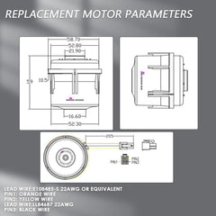 LiL DiHo AirSense motor test-fit image, ensures proper alignment.