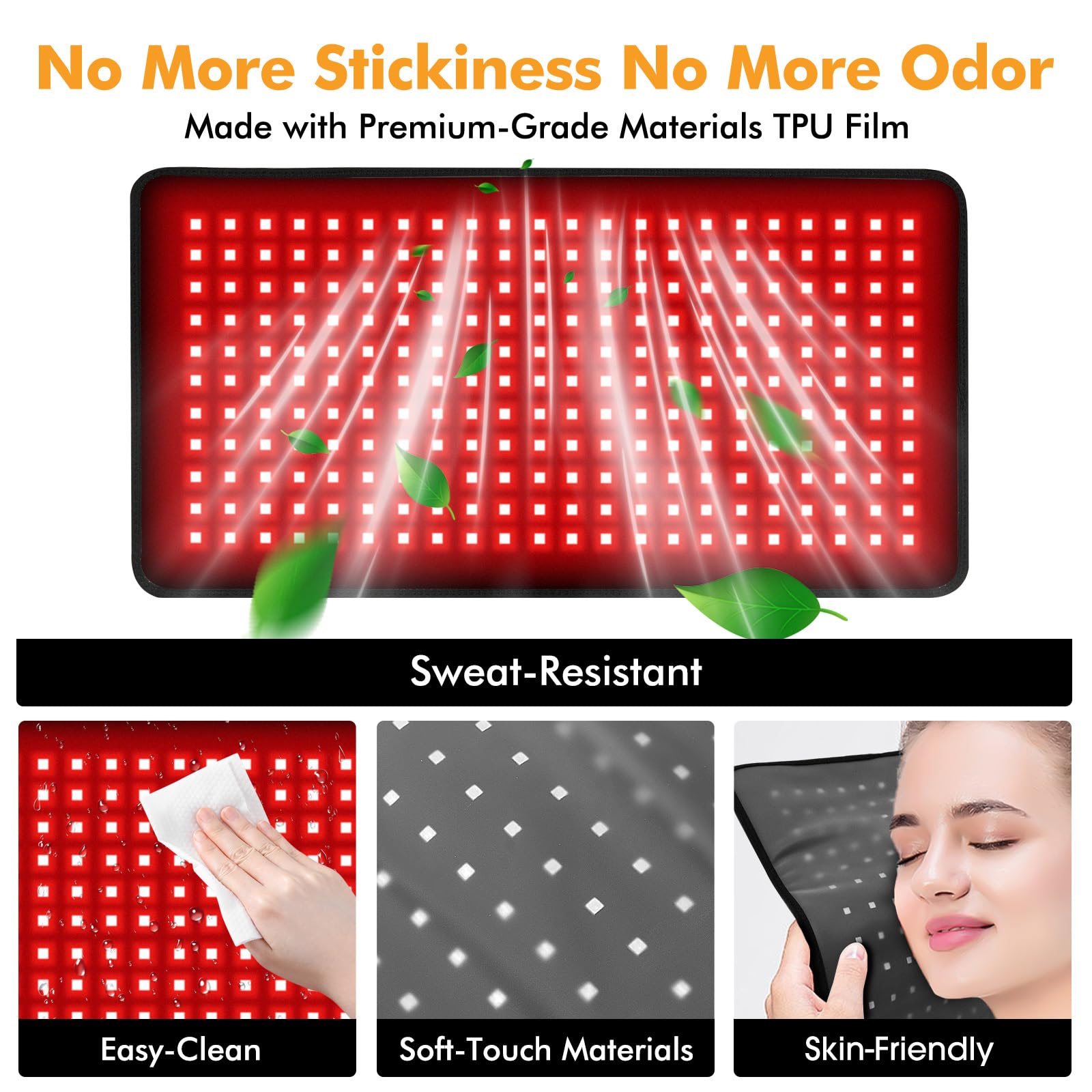 LILIAOTHERA red light therapy pad 33W power supports efficient sessions